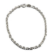 Sterling Silver 925  Unisex Necklace