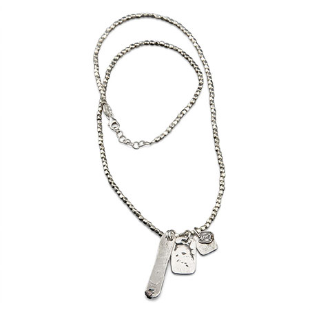 Sterling Silver  Unisex Necklace