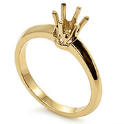 18K Yellow Gold Setting