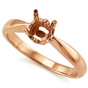 18K Rose Gold Setting
