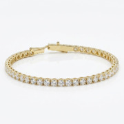 14K Yellow Gold 5.50cttw Diamond Bracelet