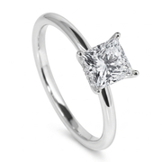 14K White Gold 1.58cttw Lab Grown Diamond Ring