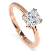 18K Rose Gold 1.50ct Lab Grown Diamond Ring