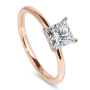 14K Rose Gold 1.58cttw Lab Grown Diamond Ring