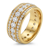 14K Yellow Gold 2.00cttw Diamond Ring