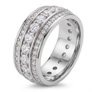 14K White Gold 2.00cttw Diamond Ring