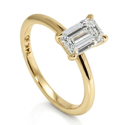 14K Yellow Gold 1.00ct Diamond Ring