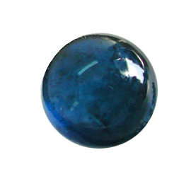 4.41 ct Cabochon Blue Sapphire : Navy Blue