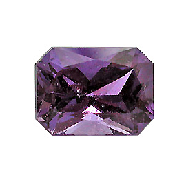 1.34 ct Radiant Sapphire : Purple