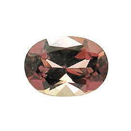 1.24 ct Oval Sapphire : Greenish Brown