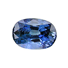 1.46 ct Oval Blue Sapphire : Deep Royal Blue