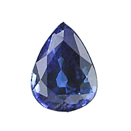 2.66 ct Pear Shape Sapphire : Rich Royal Blue