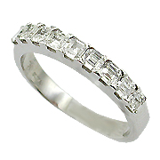 Platinum 0.63cttw Diamond Band