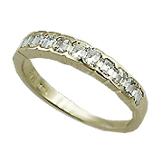 18K Yellow Gold 0.56ct Diamond Band