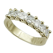 18K Yellow Gold 1.07cttw Diamond Ring