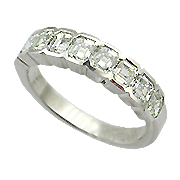 Platinum 1.12cttw Diamond Band