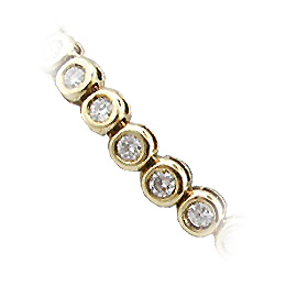 14K Yellow Gold Tennis Bracelet : 2.75 cttw Diamonds