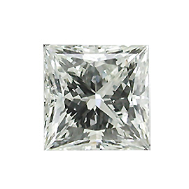 1.52 ct Princess Cut Natural Diamond : I / SI1