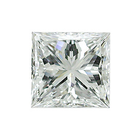 2.04 ct Princess Cut Diamond : F / VS1