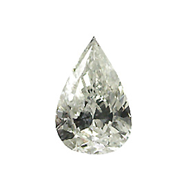 1.00 ct Pear Shape Natural Diamond : I / I1