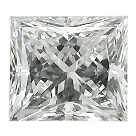 1.00 ct Princess Cut Natural Diamond : G / SI1