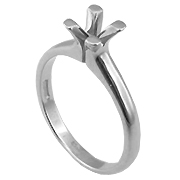 Platinum Solitaire Setting