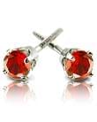 Ruby Stud Earrings