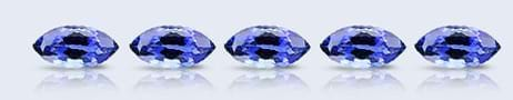  Calibrated Blue Sapphires