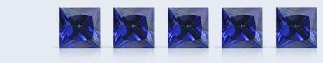  Calibrated Blue Sapphires