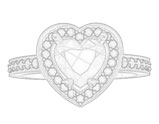 Customer's choice of setting and center stone