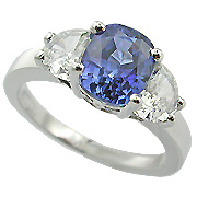 Three Stone Sapphire Rings