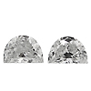 Matching Half-moon Diamond Pair