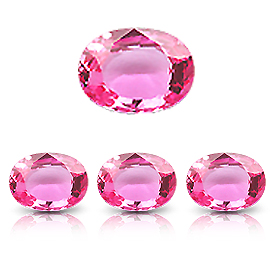 0.50 ct Fine Pink Oval Natural Sapphire