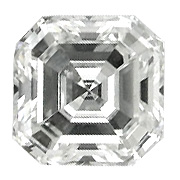 0.59 ct Asscher Cut Diamond : E / VS1