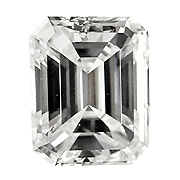 4.39 ct Emerald Cut Natural Diamond : I / VS2