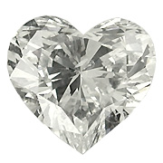 0.51 ct Heart Shape Diamond : K / SI1