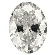 3.81 ct Oval Natural Diamond : M / SI2