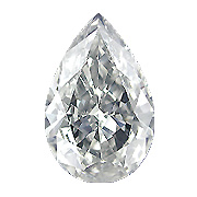 3.28 ct Pear Shape Natural Diamond : D / VVS1