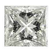 1.12 ct Princess Cut Diamond : K / VS1