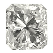 2.59 ct Radiant Diamond : K / SI1