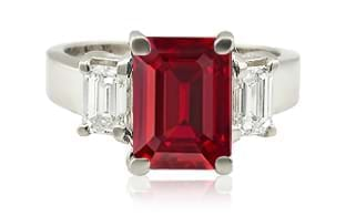 Ruby Engagement Rings